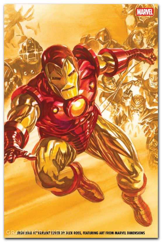 Iron Man #7 (2026) ross marvel dimensions variant