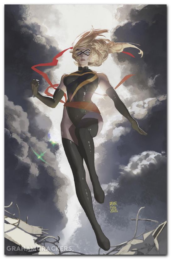Captain Marvel Dark Past #2 (2026) aka ms marvel virgin variant