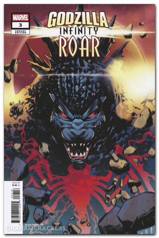 Godzilla Infinity Roar #3 (2026) manna variant