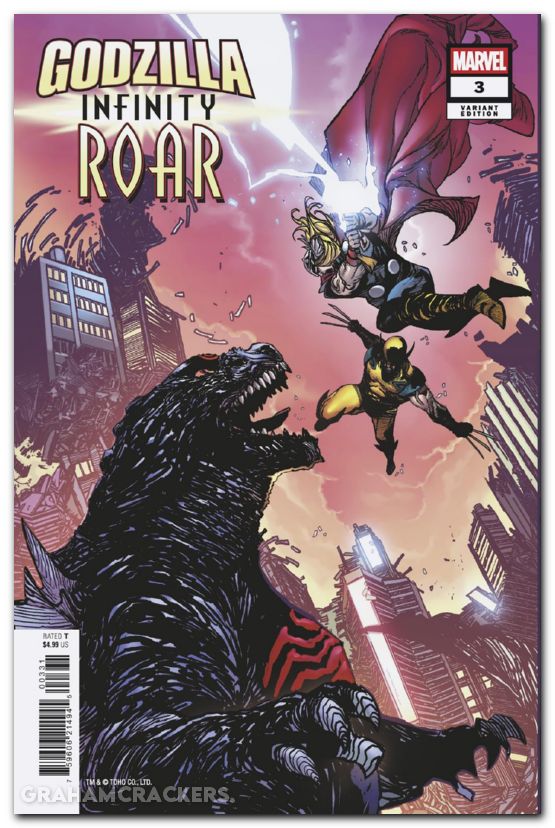 Godzilla Infinity Roar #3 (2026) randall variant