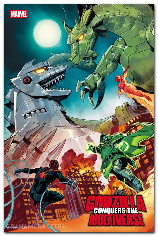Godzilla Conquers The Multiverse #1 (2026) frigeri foil variant