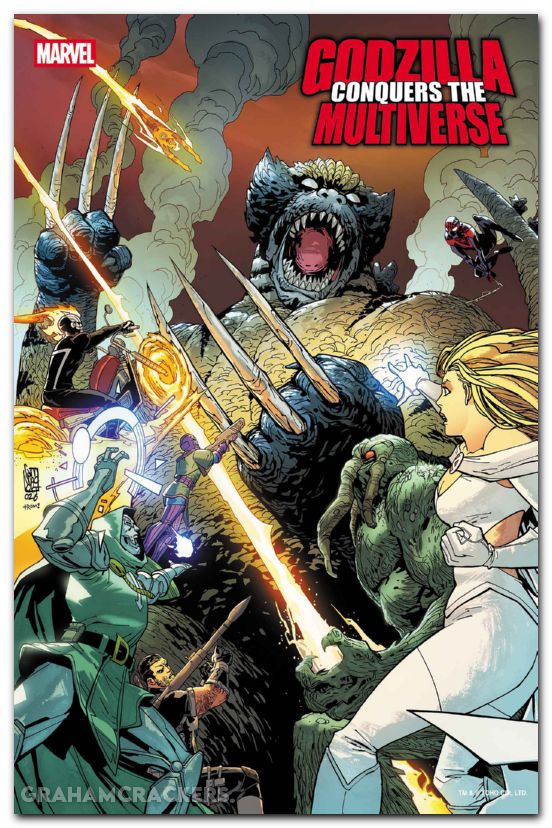 Godzilla Conquers The Multiverse #1 (2026) camuncoli variant