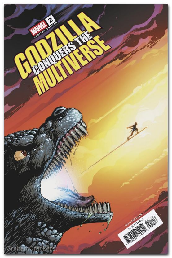Godzilla Conquers The Multiverse #2 (2026) perez variant