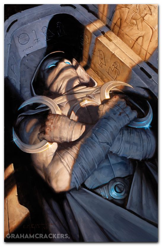 Marc Spector Moon Knight #1 (2026) gist virgin variant