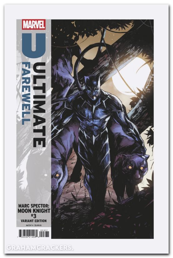 Marc Spector Moon Knight #3 (2026) cappuccio ultimate farewell variant