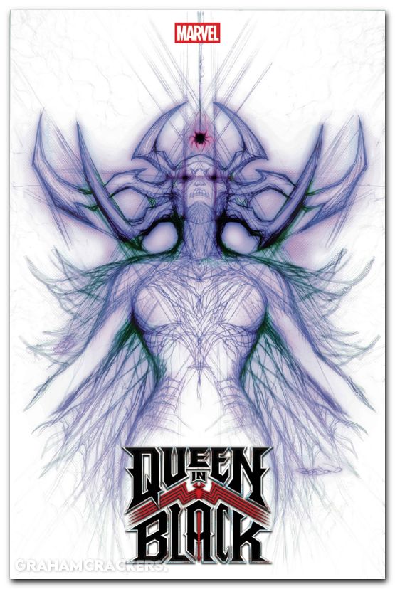 Queen In Black #1 (2026) gleason white webhead variant