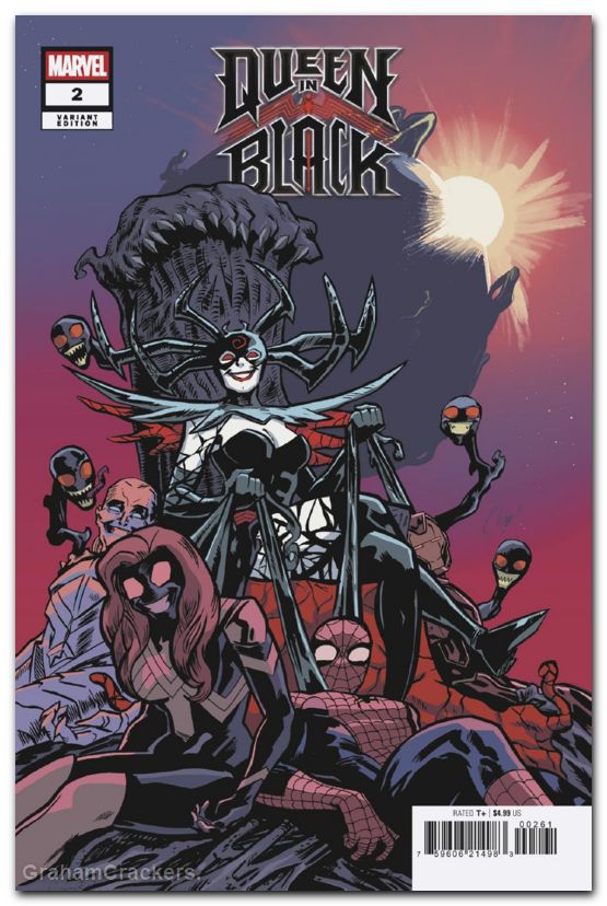 Queen In Black #2 (2026) zdarsky smile variant