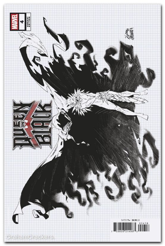 Queen In Black #4 (2026) stegman design variant