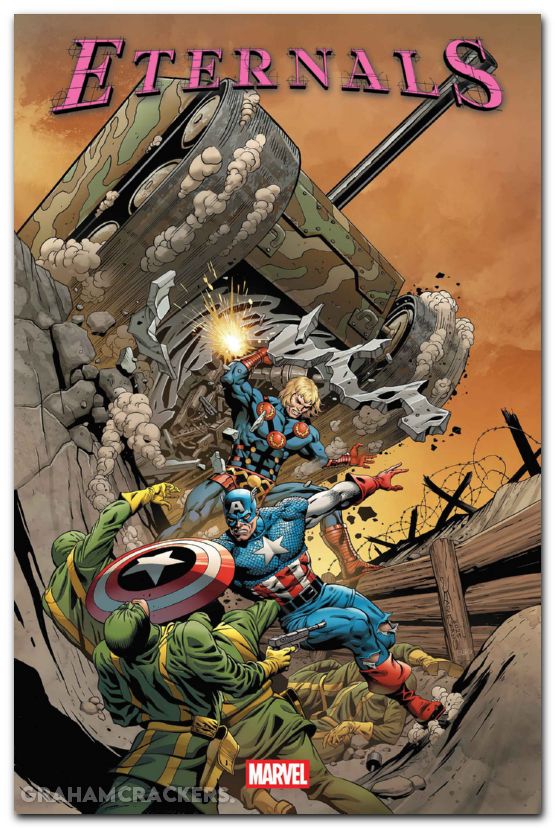 Eternals 50th Anniversary Special #1 (2026) eaglesham variant