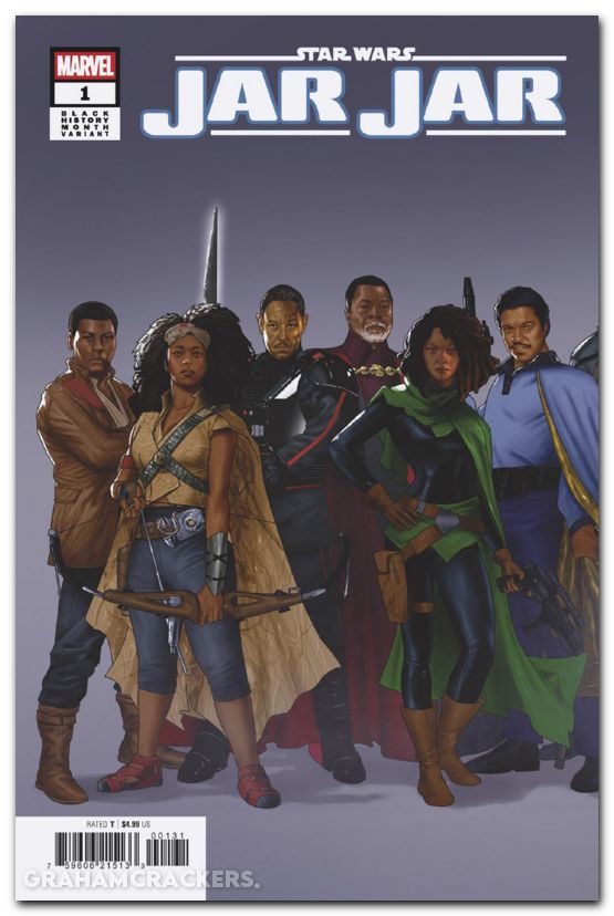 Star Wars Jar Jar #1 (2026) clarke black history month connecting variant