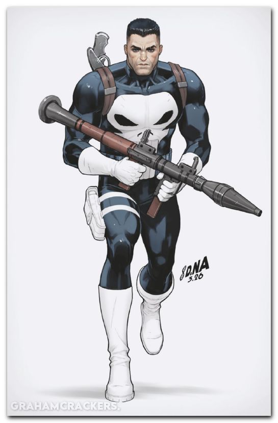 Punisher #3 (2026) nakayama color block white virgin variant