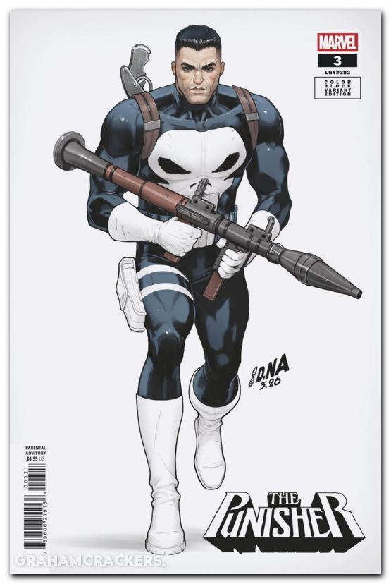 Punisher #3 (2026) nakayama color block white variant