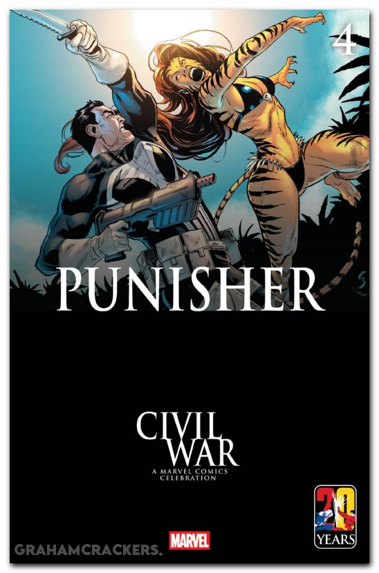Punisher #4 (2026) tbd artist civil war celebration variant