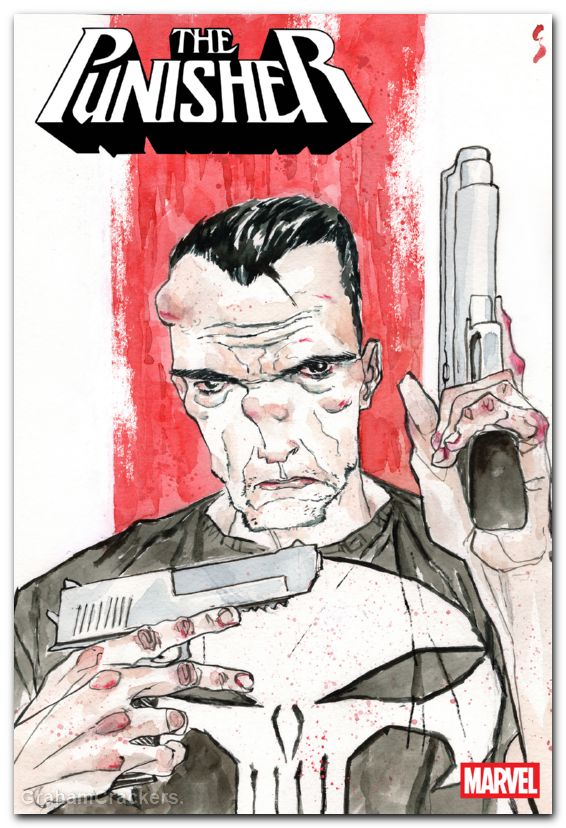 Punisher #9 (2026) shaw art style variant