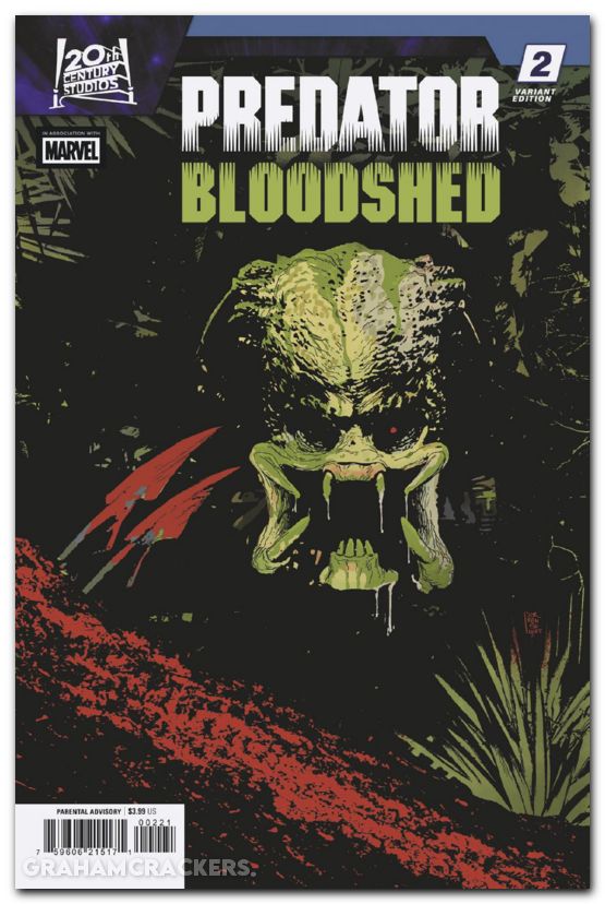 Predator Bloodshed #2 (2026) sorrentino variant