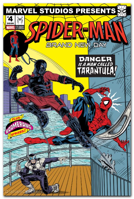 Punisher Vs Spider-Man #2 (2026) stafford spider-man brand new day marvel studios variant