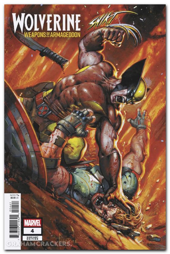 Wolverine Weapons Of Armageddon #4 (2026) paratore variant