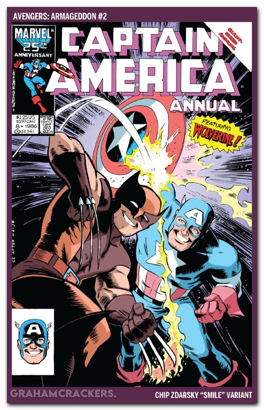 Avengers Armageddon #2 (2026) zdarsky smile variant