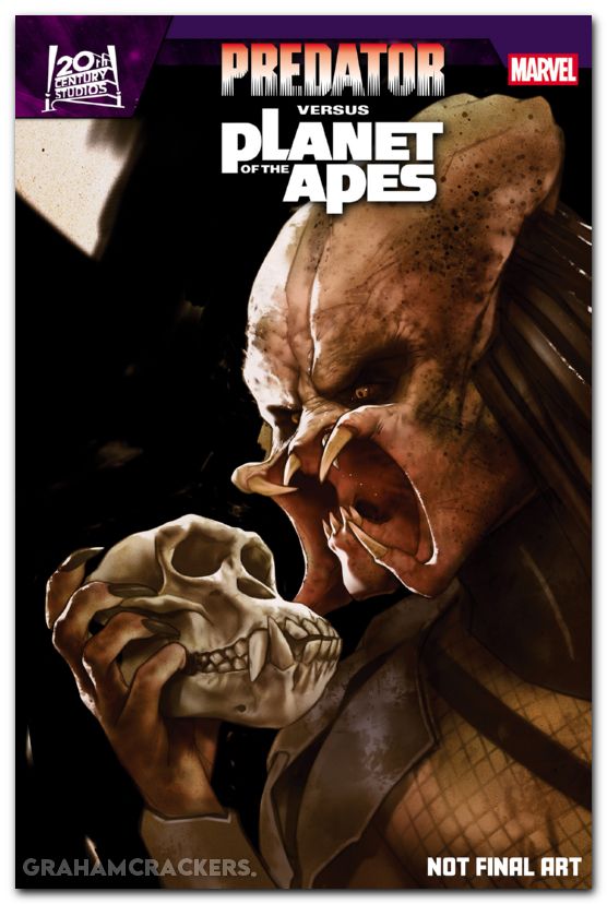 Predator Vs The Planet Of The Apes #1 (2026) oliver foil variant