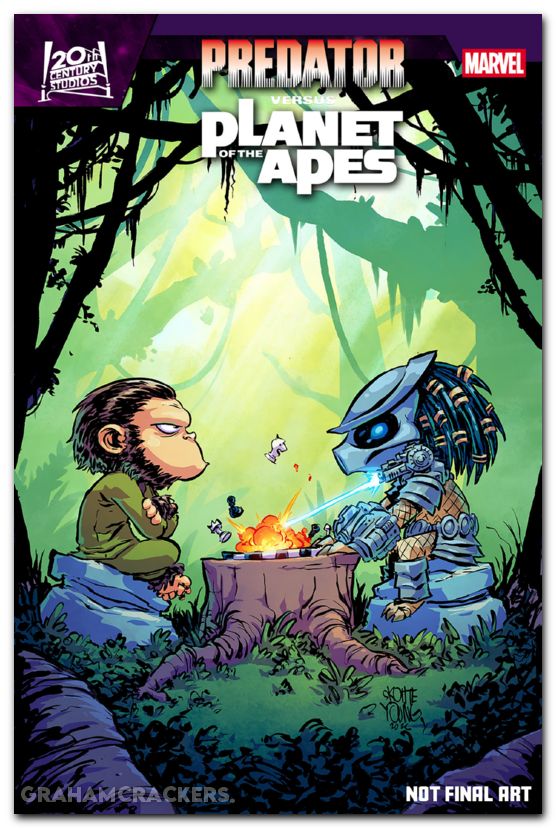 Predator Vs The Planet Of The Apes #1 (2026) young variant