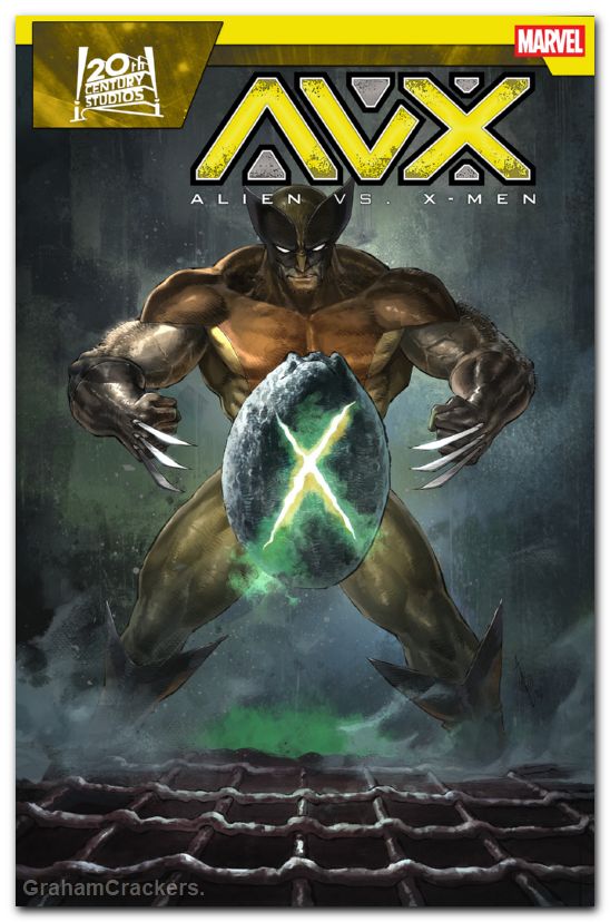 Alien Vs X-Men #1 (2026) quah poster homage variant