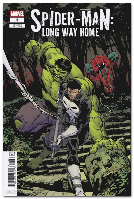 Spider-Man Long Way Home #3 (2026) camuncoli variant