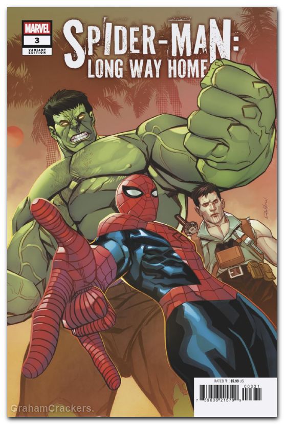 Spider-Man Long Way Home #3 (2026) messina variant
