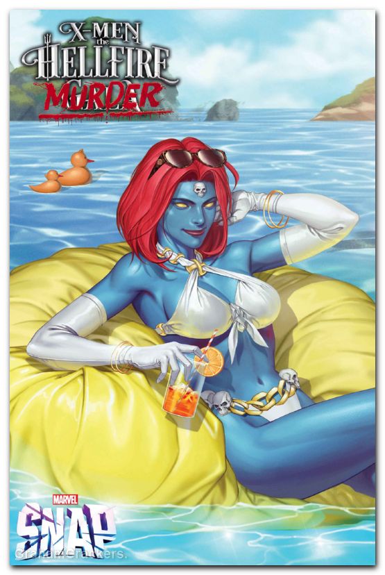 X-Men The Hellfire Murder #1 (2026) lee marvel snap swimsuit variant