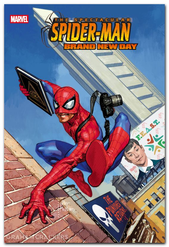Spectacular Spider-Man Brand New Day #1 (2026) casanovas homage variant