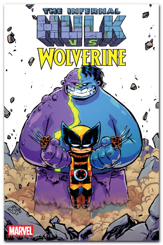 Infernal Hulk Vs Wolverine #1 (2026) young variant