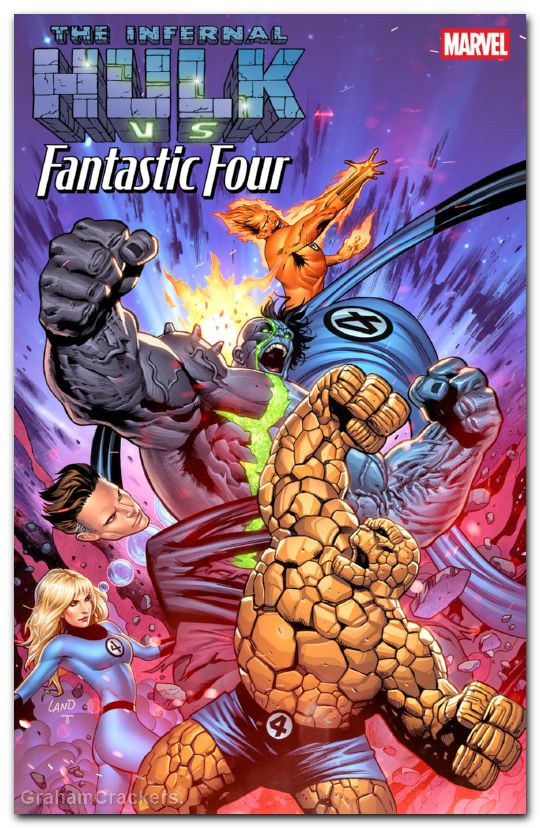 Infernal Hulk Vs Fantastic Four #1 (2026) land variant
