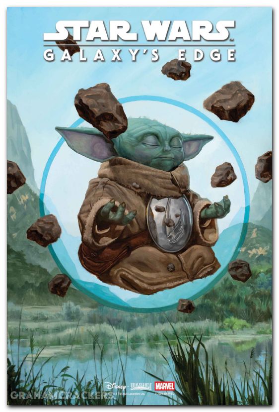 Star Wars Galaxys Edge Echoes Of The Empire #1 (2026) gist mandalorian and grogu variant