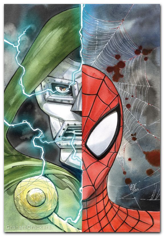 Challenges Of Doom Spider-Man #1 (2026) momoko virgin variant