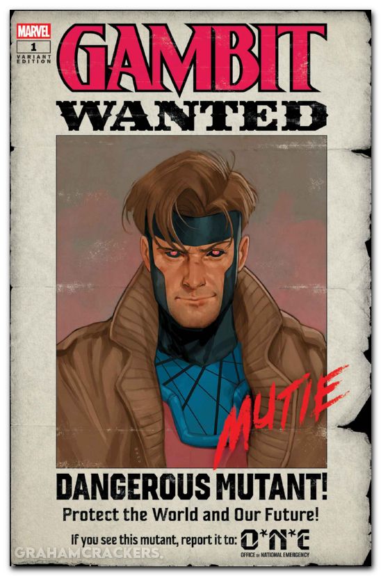 Gambit Wanted #1 (2026) noto wanted b variant