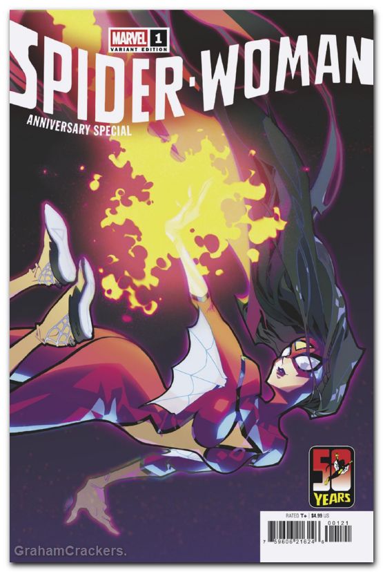 Spider-Woman 50th Anniversary Special #1 (2026) besch spider-woman variant