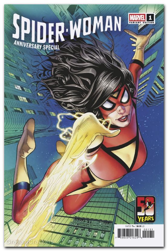 Spider-Woman 50th Anniversary Special #1 (2026) land variant