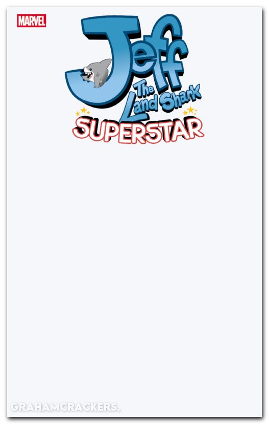Jeff The Land Shark Superstar #1 (2026) blank variant