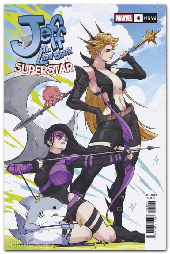 Jeff The Land Shark Superstar #4 (2026) caballero variant