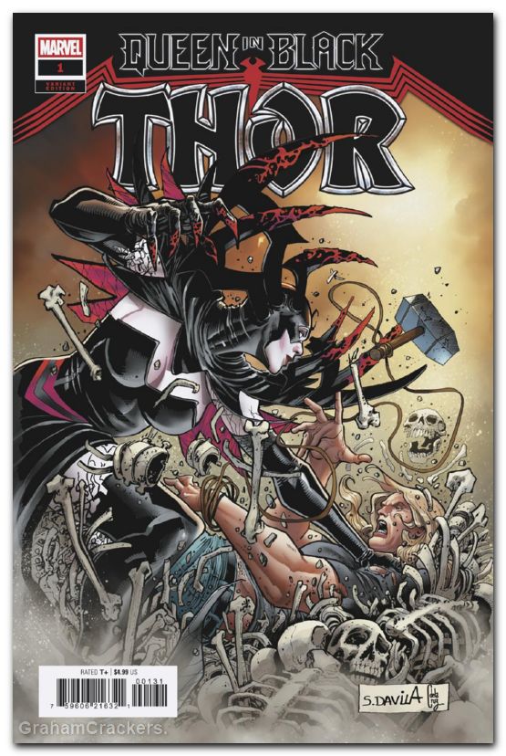 Queen In Black Thor #1 (2026) davila variant