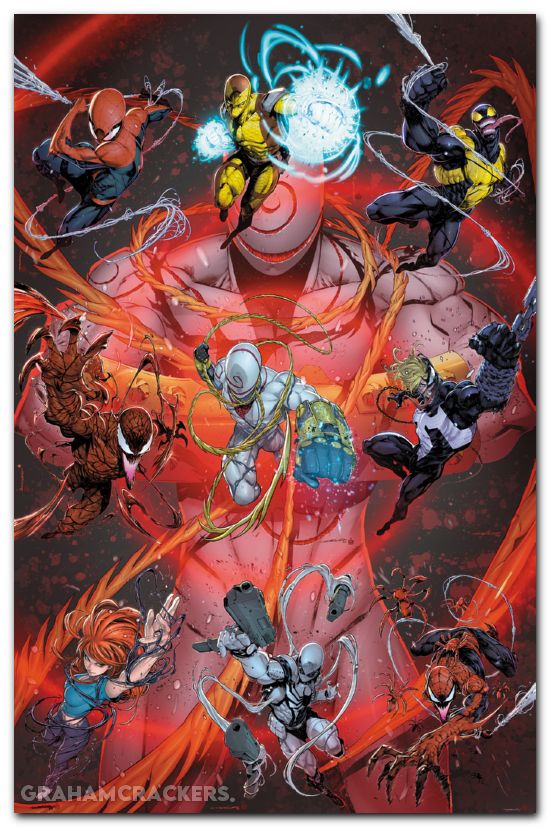 Amazing Spider-Man Venom Death Spiral Body Count #1 (2026) coello complete death spiral virgin variant
