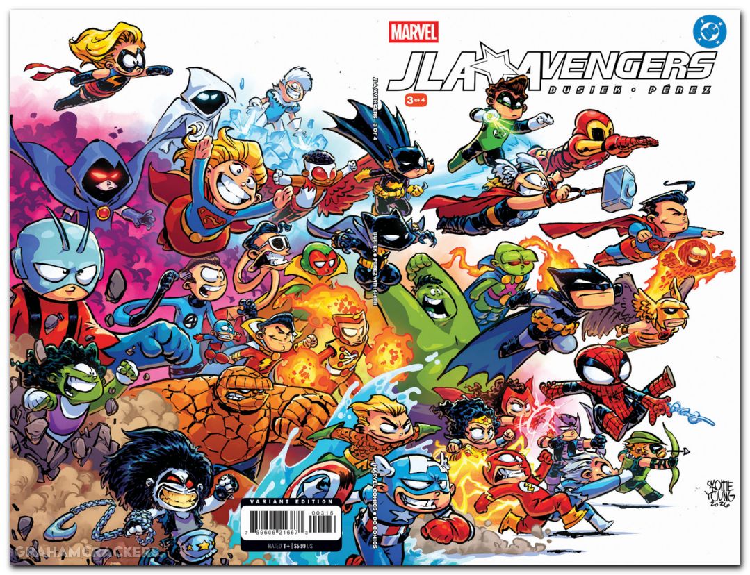 JLA Avengers #3 (2003) 2026 facsimile edition young wraparound variant