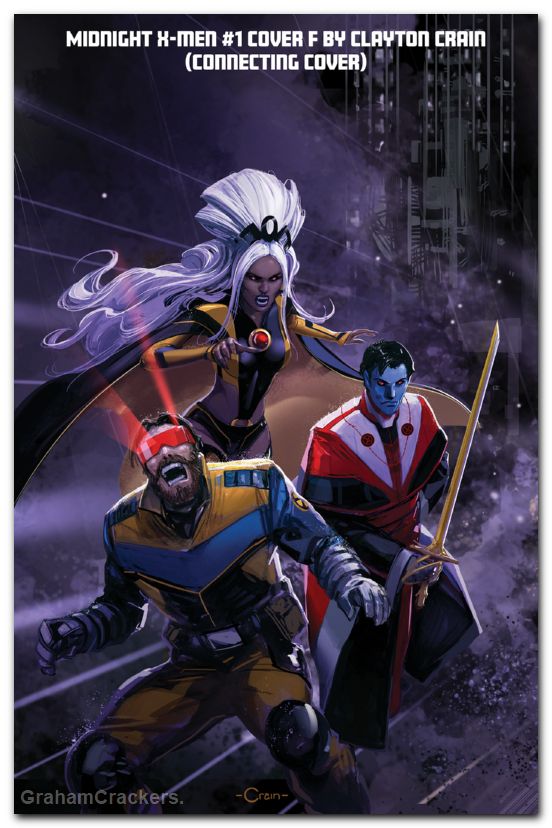 Midnight X-Men #1 (2026) cover f crain connecting variant
