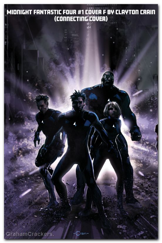 Midnight Fantastic Four #1 (2026) cover f crain connecting variant