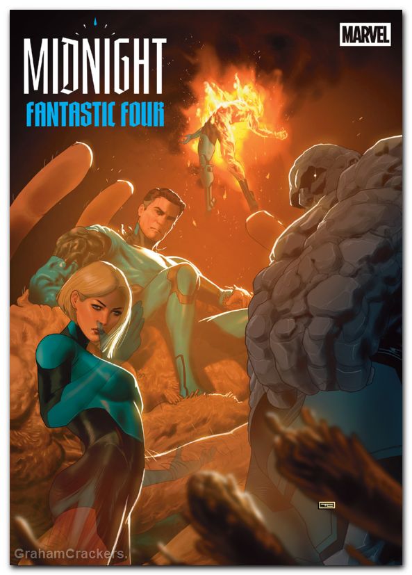 Midnight Fantastic Four #2 (2026) cover e clarke midnight gallery variant