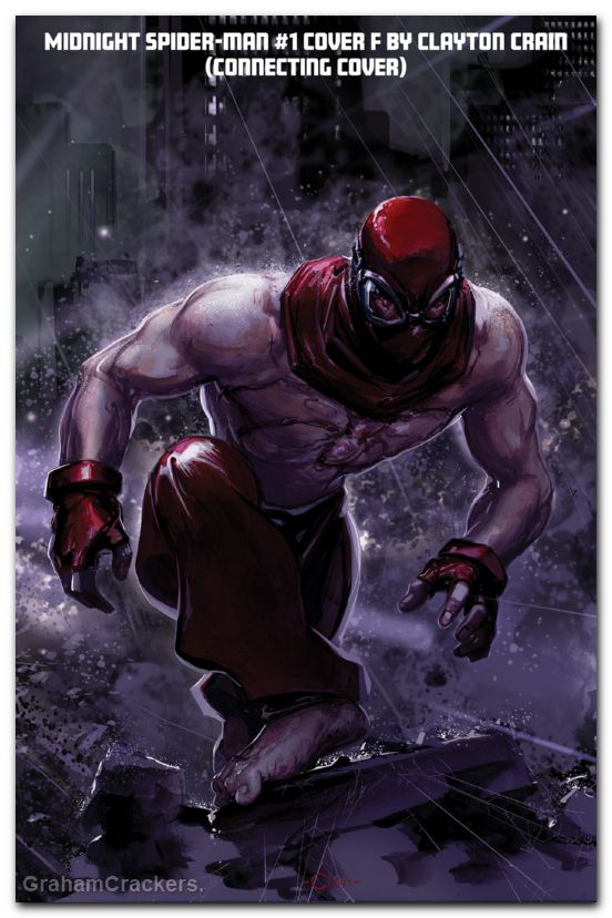 Midnight Spider-Man #1 (2026) cover f crain connecting variant