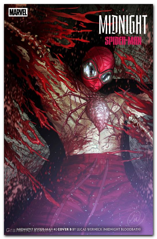 Midnight Spider-Man #2 (2026) cover b werneck midnight bloodbath variant