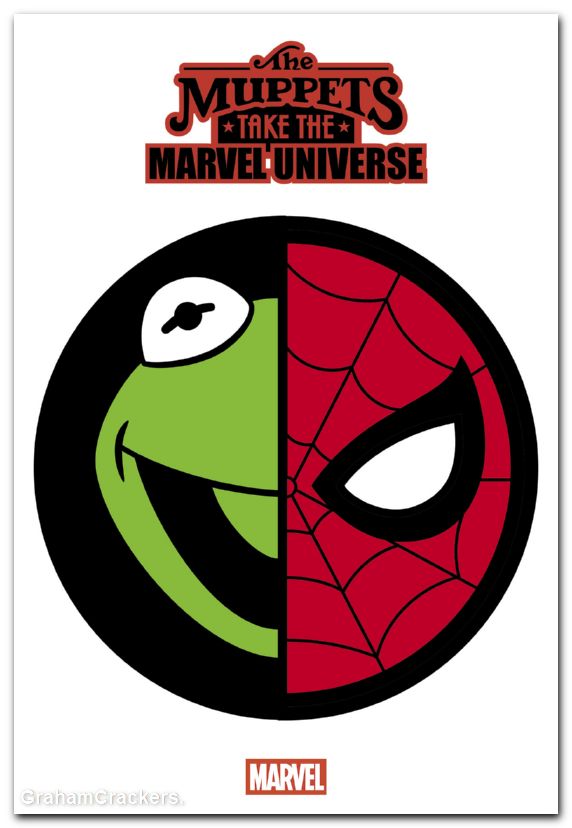 Muppets Take The Marvel Universe #1 (2026) logo mashup variant