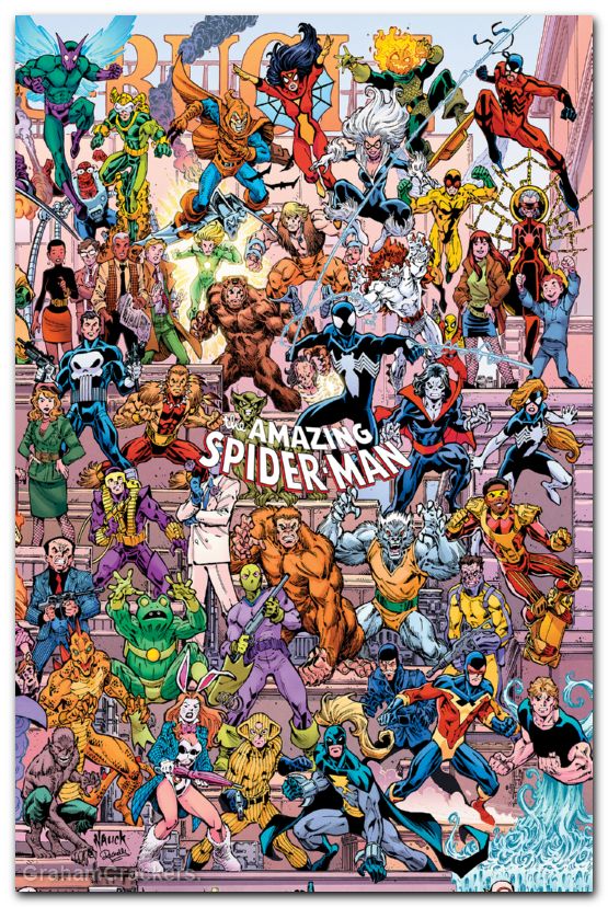 Amazing Spider-Man #1001 (2025) nauck connecting legacy variant