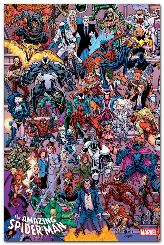 Amazing Spider-Man #1002 (2025) nauck connecting legacy variant