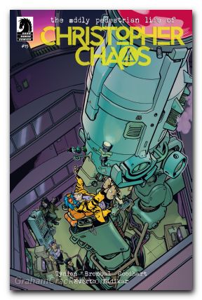 Oddly Pedestrian Life Of Christopher Chaos #15 cover b bond variant